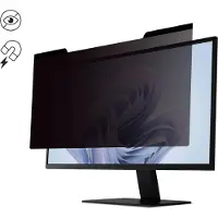 Dicota D50063-2MG, 61 cm (24"), 16:10, Näyttö, Kehyksetön näytön yksityisyyssuodatin, Anti-fingerprint, Heijastuksen estävä, Yksityisyys, 80 g