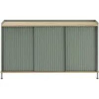 Muuto Enfold senkki 148 x 45 cm - oiled oak Dusty Green