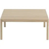 Muuto Workshop sohvapöytä 86 x 86 cm - Oak Veneer Oak