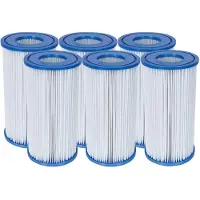 Bestway Filter för filterpump Typ III - set om 6 58012