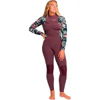Roxy Swell 4/3 Mm Naisten Pitkähihainen Neopreenipuku Vetoketjulla Rinnassa