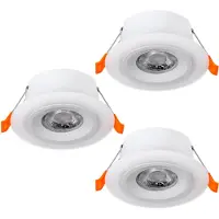 Eglo CALONGE recessed spotlight Ø100 mm white 3-pack