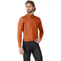 Castelli Perfetto RoS 3 Jacket Orange Black, Size XXL