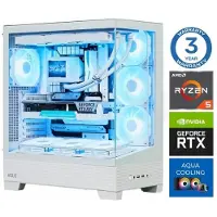 INTOP Tietokone AQUA Ryzen 5 9600X 32GB DDR5 1TB SSD M.2 NVME RTX5060Ti 8GB no-OS