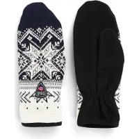 Dale of Norway Vail Polar Mittens Offwhite/Marine/Midnight Navy Arkihanskat M