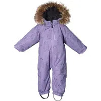 Isbjörn of Sweden Puffin Winter Jumpsuit Toddler - Purple - 98