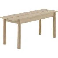 Muuto Linear Penkki Puu 110 Cm - Penkit Tammi - 40982