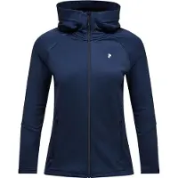 Peak Performance Women's Rider Essentials Zip Hood Blue Shadow/Blue Shadow Välikerrospuserot XS