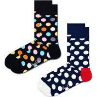 Happy socks Sukat '2-Pack Big Dot Socks' monivärinen