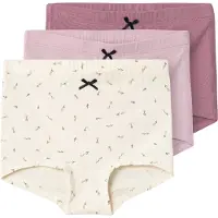 Name it Nmftights 3P Buttercream Floral Noos - Multi/patterned - 86