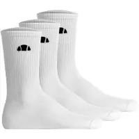 Ellesse Alacre Crew Sock 3 Pack - White - 41-46