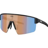 Bliz P004 Medium -pyöräilylasit matte black/nano optics nordic light coral orange/blue multi