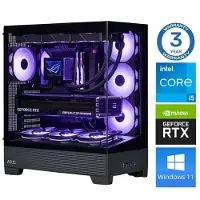 INTOP Tietokone i5-14400F 64GB DDR5 1TB SSD M.2 NVME RTX5060 8GB WIN11Pro