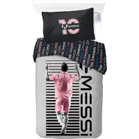 BrandMac Bed Linen Senior Messi 002 - 140X200, 60X63 Cm - Multi/patterned - 140X200.60X63CM