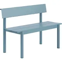 Muuto Teräspenkki 110cm Linear Steel Pale Blue
