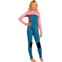 Roxy Prologue 3/2 Mm Junior-märkäpuku Jossa Pitkät Hihat Ja Vetoketju Selässä