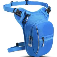 Magicso Vyölaukku, matkavyölaukku, fanny pack, juoksuvyölaukku, sininen, ulkoilulaukku, urheiluvyö, kävelylaukku