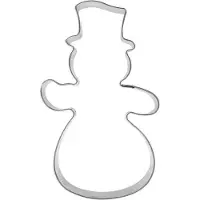Orion Teräksinen lumiukko-keksileikkuri 10 cm