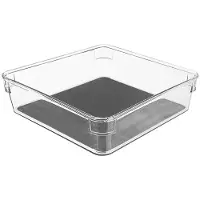 Hobby Hall Säilytysastia harmaa 16x16x 45 cm, Sandėliavimo dėžė GREY 16x16x4,5 cm