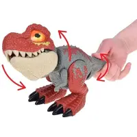 Jokomisiada Liikkuva T-rex-dinosaurus valo- ja äänitehosteilla