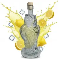 Hobby Hall Lasi "sova" 500ml - ainutlaatuinen lahja, kodin baarin koristelu