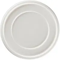 Hobby Hall Rakstone litteä lautanen 24 cm valkoinen