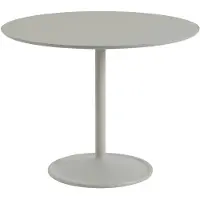 Muuto Soft Pöytä Ø95x73 Cm - Ruokapöydät & Baaripöydät Linoleumi Harmaa - SOTAB95R10202