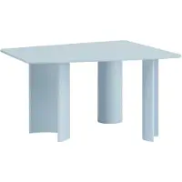 Muuto Re-norm Ruokapöytä 120x130 Cm - Ruokapöydät & Baaripöydät Saarnivaneri Vaaleansininen - RNTAB130A02