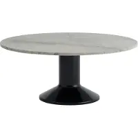Muuto Midst Sohvapöytä Ø90 Cm Harmaa / - Sohvapöydät Marmori Musta - MICOT90R0701