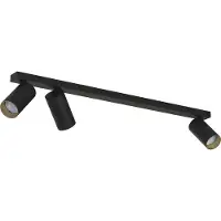 Lyora Mono kohdevalaisin 3xGU10 70cm musta/kulta