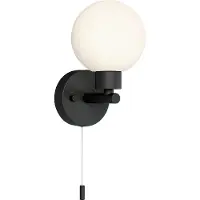 Lyora Simi seinävalaisin G9 IP44 17,7cm musta