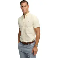 Superdry Preppy Oxford Lyhythihainen Paita
