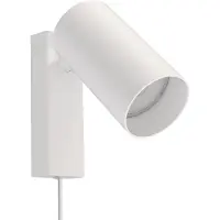 Licht-Erlebnisse Mono seinävalaisin GU10 11,5cm valkoinen