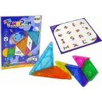 Lean Tangram Puzzle 7 magneettista palikkaa