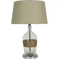 Candellux Lighting Sp. z o.o pöytävalaisin Eco, hiekanvärinen