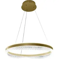 Milagro Lighting Preciosa riippuvalaisin 52W LED 4000K 3400lm kulta