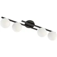 Emibig Kattovalaisin Kairo LIGHTING, himmennettävä, Musta, Olohuone/ruokailutila, Metalli, Moderni