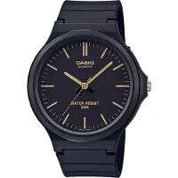 Casio Klocka - - MW-240-1E2VEF - Svart - Harts - Vattentät 5 bar