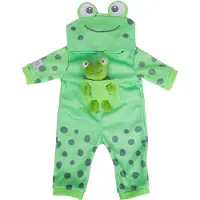 Tiny Treasures Nukenvaatteet - Froggy Kaikki peliin-One - - OneSize - Nuken vaatteet