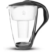 24.Se Vedenpuhdistaja Lasista, 2,0 L, Harmaa