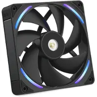 NZXT F140X Performance PWM RGB -tuuletin, nestelaakeri, 140 mm, musta