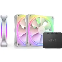 NZXT F120 RGB DUO Triple Pack, Tuuletin, 12 cm, 500 RPM, 1800 RPM, Valkoinen (RF-D12TF-W1)
