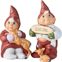Klarborg - Tonttupari Elvin & Emmelie 13,5 cm vuositontut 2025