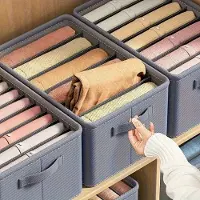 Hobby Hall Vaate Säilytyslaatikko Kahvoilla, Taitettava Vaatejärjestelijä, 7-Tinklelis