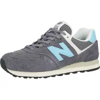 New Balance Matalavartiset tennarit '574' vaaleansininen / tummanharmaa / valkoinen