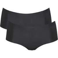 Sloggi Zero Microfibre 2.0 Short 2P - Black - XS