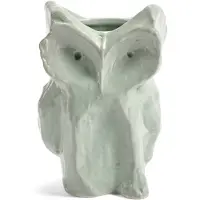 Serax Owl Vase Xs Aubergine After Midnight - Grey - ONE SIZE