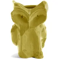 Serax After Midnight Owl Vase S Yellow - Maljakot Kivitavara Keltainen - B7326201-200