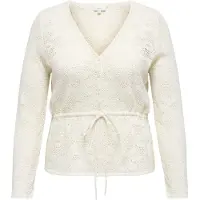 ONLY Carisabella Life Ls Fitted Cardigan Knt - Cream - 46-48