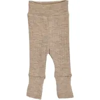 Müsli Woolly Rib Pants - Beige - 68